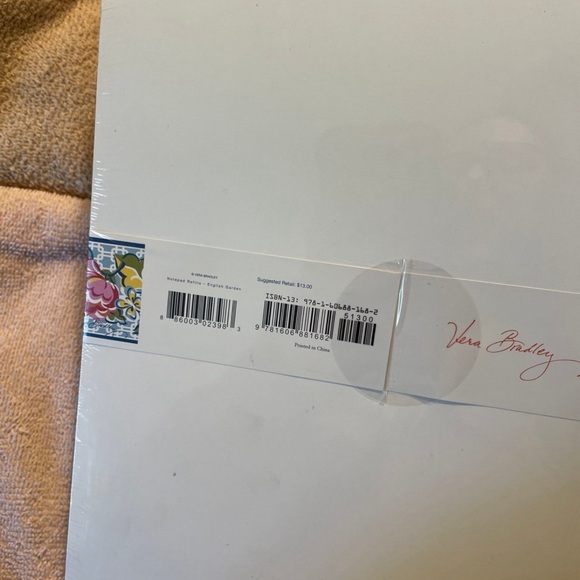 Vera Bradley English Garden Notepads NWT - Picture 4 of 4